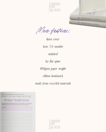 Obsessed with Manifesting Journal