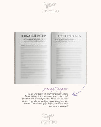 Obsessed with Manifesting Journal