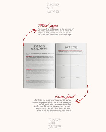 Obsessed with Growth Journal